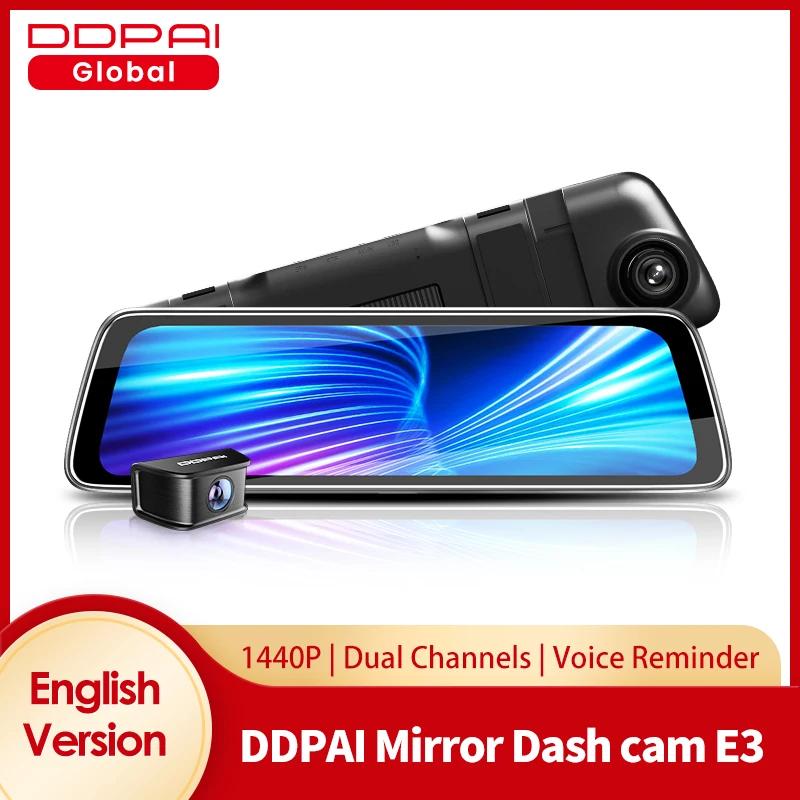 DDPAI  E3 ̷ ķ, 2K Ʈ HD 1440P ڵ  ī޶